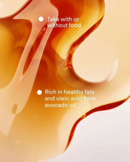 Longevity - Cellular Health Supplement w/Bioavailable Liquid NAD+, Glutathione, CoQ10, B12, MCT, Avocado Oil - Energy, Detox, Brain, Skin, Gut, & Heart Support* - 30 Pouches